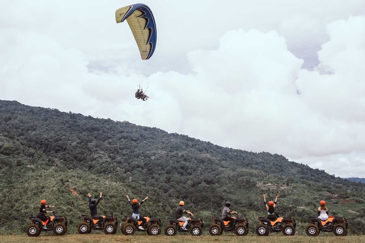 Ranau ATV & Paragliding Adventure with Kundasang Highlights Tour