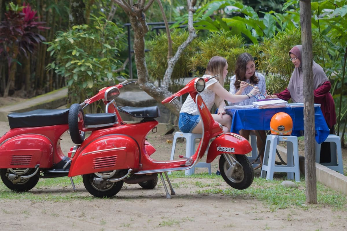 Kuala Lumpur EV Scooter Village Tour