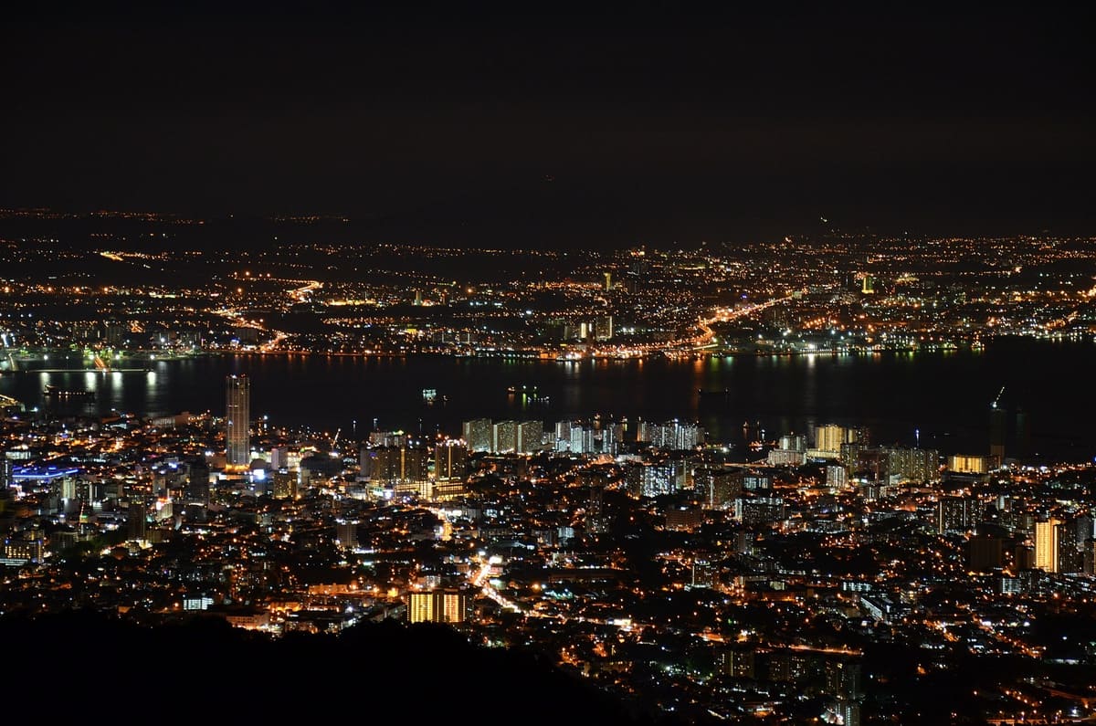 Penang Hill by Night
