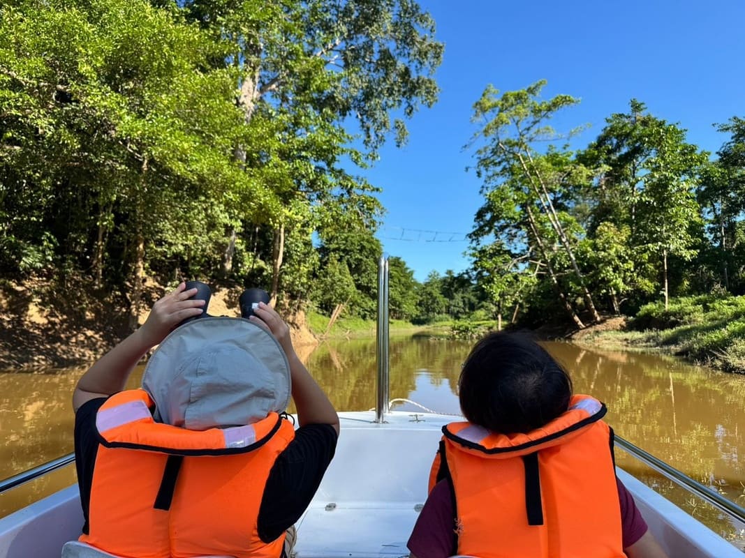 Kinabatangan River Cruise & Jungle Trekking Day Tour